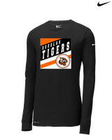 Douglas HS Wrestling Square - Mens Nike Longsleeve