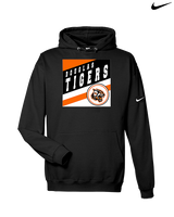 Douglas HS Wrestling Square - Nike Club Fleece Hoodie