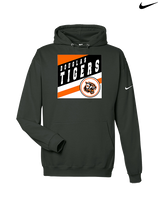 Douglas HS Wrestling Square - Nike Club Fleece Hoodie