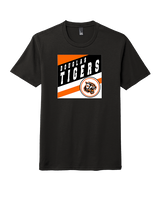 Douglas HS Wrestling Square - Tri-Blend Shirt