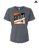 Douglas HS Wrestling Square - Womens Adidas Performance Shirt