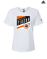 Douglas HS Wrestling Square - Womens Adidas Performance Shirt