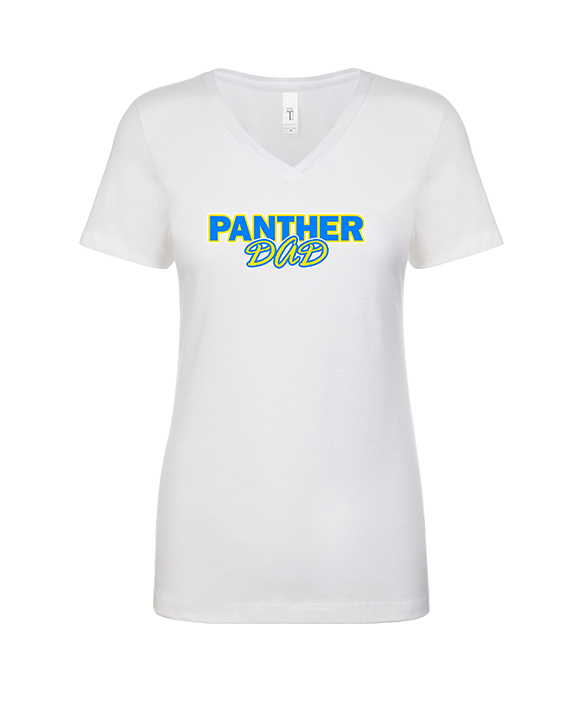 Dudley HS Wrestling Dad - Womens Vneck