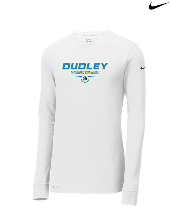 Dudley HS Wrestling Design - Mens Nike Longsleeve