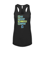 Dudley HS Wrestling Eat Sleep - Womens Tank Top