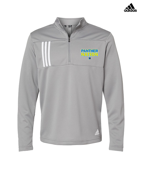 Dudley HS Wrestling Nation - Mens Adidas Quarter Zip