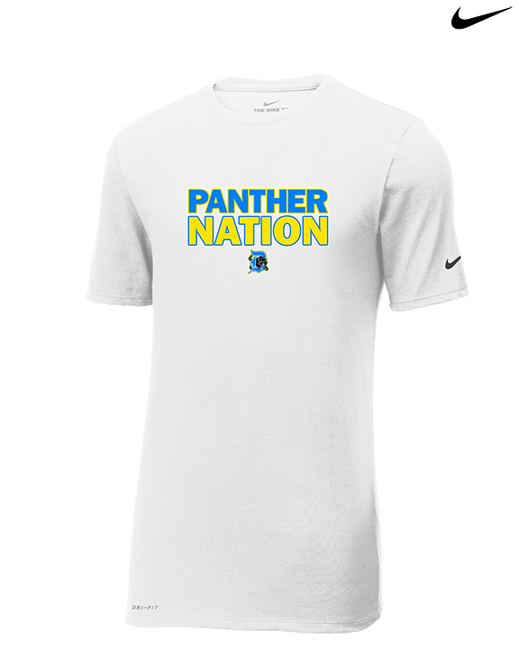 Dudley HS Wrestling Nation - Mens Nike Cotton Poly Tee