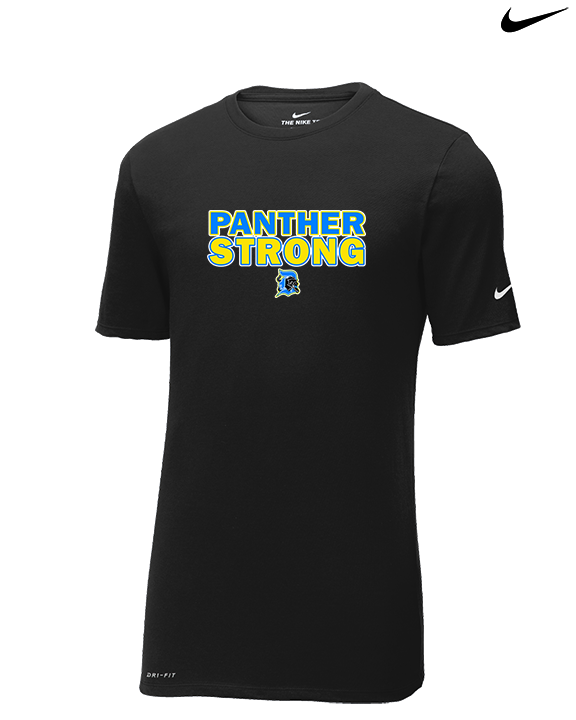 Dudley HS Wrestling Strong - Mens Nike Cotton Poly Tee