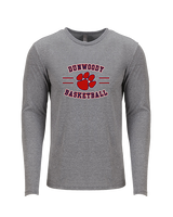 Dunwoody HS Girls Basketball Curve - Tri-Blend Long Sleeve