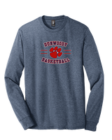 Dunwoody HS Girls Basketball Curve - Tri-Blend Long Sleeve