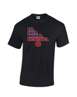 Dunwoody HS Girls Basketball Eat Sleep - Cotton T-Shirt