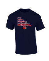 Dunwoody HS Girls Basketball Eat Sleep - Cotton T-Shirt