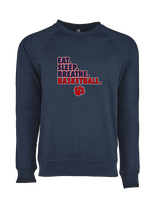 Dunwoody HS Girls Basketball Eat Sleep - Crewneck Sweatshirt
