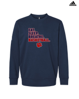 Dunwoody HS Girls Basketball Eat Sleep - Mens Adidas Crewneck