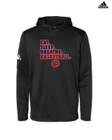 Dunwoody HS Girls Basketball Eat Sleep - Mens Adidas Hoodie