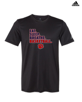 Dunwoody HS Girls Basketball Eat Sleep - Mens Adidas Performance Shirt