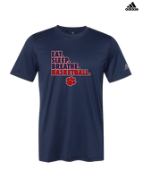 Dunwoody HS Girls Basketball Eat Sleep - Mens Adidas Performance Shirt