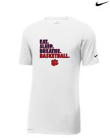 Dunwoody HS Girls Basketball Eat Sleep - Mens Nike Cotton Poly Tee