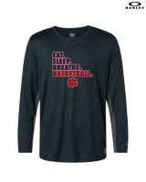 Dunwoody HS Girls Basketball Eat Sleep - Mens Oakley Longsleeve