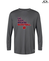 Dunwoody HS Girls Basketball Eat Sleep - Mens Oakley Longsleeve