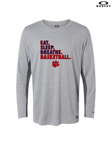 Dunwoody HS Girls Basketball Eat Sleep - Mens Oakley Longsleeve