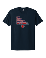 Dunwoody HS Girls Basketball Eat Sleep - Mens Select Cotton T-Shirt