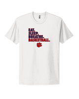 Dunwoody HS Girls Basketball Eat Sleep - Mens Select Cotton T-Shirt