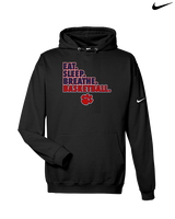 Dunwoody HS Girls Basketball Eat Sleep - Nike Club Fleece Hoodie