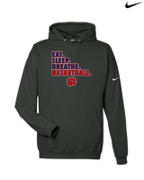 Dunwoody HS Girls Basketball Eat Sleep - Nike Club Fleece Hoodie