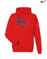 Dunwoody HS Girls Basketball Eat Sleep - Nike Club Fleece Hoodie