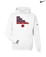 Dunwoody HS Girls Basketball Eat Sleep - Nike Club Fleece Hoodie