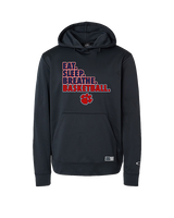 Dunwoody HS Girls Basketball Eat Sleep - Oakley Performance Hoodie