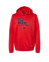 Dunwoody HS Girls Basketball Eat Sleep - Oakley Performance Hoodie