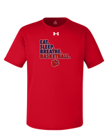 Dunwoody HS Girls Basketball Eat Sleep - Under Armour Mens Team Tech T-Shirt