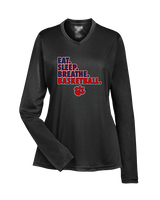 Dunwoody HS Girls Basketball Eat Sleep - Womens Performance Longsleeve