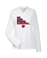 Dunwoody HS Girls Basketball Eat Sleep - Womens Performance Longsleeve