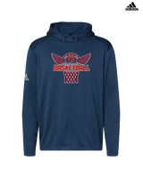 Dunwoody HS Girls Basketball Nothing But Net - Mens Adidas Hoodie