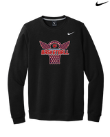 Dunwoody HS Girls Basketball Nothing But Net - Mens Nike Crewneck