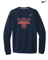 Dunwoody HS Girls Basketball Nothing But Net - Mens Nike Crewneck