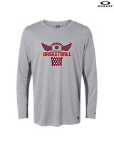 Dunwoody HS Girls Basketball Nothing But Net - Mens Oakley Longsleeve