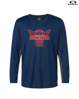Dunwoody HS Girls Basketball Nothing But Net - Mens Oakley Longsleeve