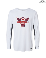 Dunwoody HS Girls Basketball Nothing But Net - Mens Oakley Longsleeve