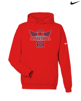 Dunwoody HS Girls Basketball Nothing But Net - Nike Club Fleece Hoodie