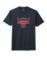 Dunwoody HS Girls Basketball Nothing But Net - Tri-Blend Shirt