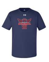 Dunwoody HS Girls Basketball Nothing But Net - Under Armour Mens Team Tech T-Shirt