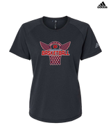 Dunwoody HS Girls Basketball Nothing But Net - Womens Adidas Performance Shirt