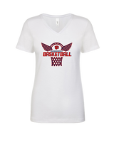 Dunwoody HS Girls Basketball Nothing But Net - Womens Vneck