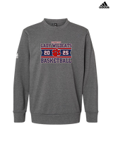 Dunwoody HS Girls Basketball Stamp - Mens Adidas Crewneck