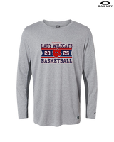 Dunwoody HS Girls Basketball Stamp - Mens Oakley Longsleeve