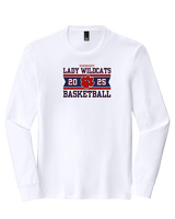 Dunwoody HS Girls Basketball Stamp - Tri-Blend Long Sleeve